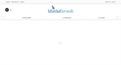 Desktop Screenshot of istanbulseramik.com